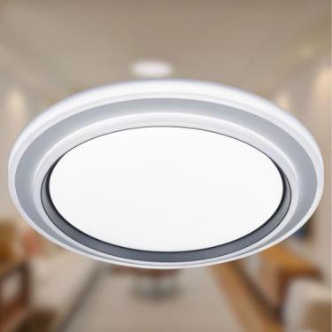 Imagem de Luminária de Teto 48cm com Led Integrado Sobrepor 72W Led 3 Cores - - 