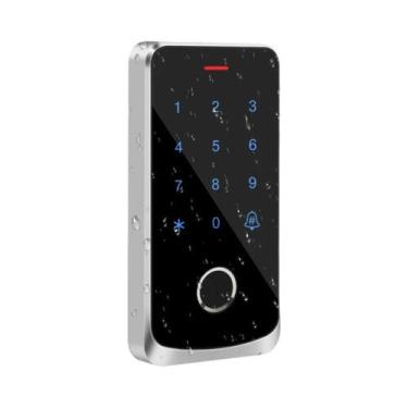 Imagem de Fechadura Inteligente Com Impressão Digital E Cartão IC, Teclado De Co