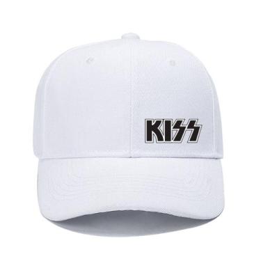 Imagem de Boné de beisebol acrílico KISS Letter Graphic Line - Yiweisai