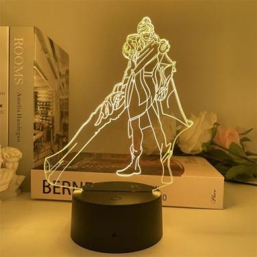 Imagem de Luz noturna LED 3D Honors Of Kings Arenas Of Valors - Yiweisai