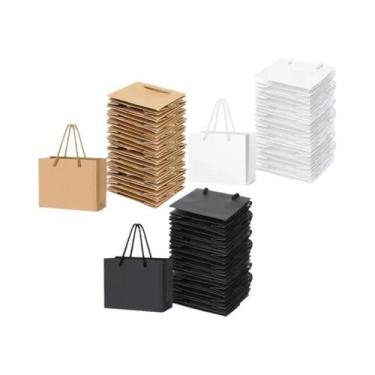 Imagem de Mini Sacolas De Papel Para Presentes Com Alças, 6-9 Peças, Para Aniver
