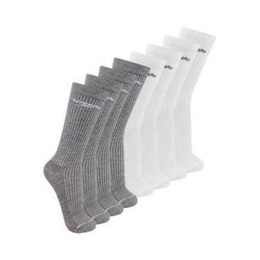 Imagem de Kit com 8 Pares de Meias Esportiva Cano Longo Speedo 8027 Colorido, Ci