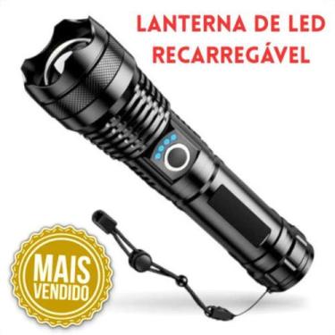 Imagem de Lanterna Tática T9 Alta Luminosidade para Uso Profissional - Lanterna 