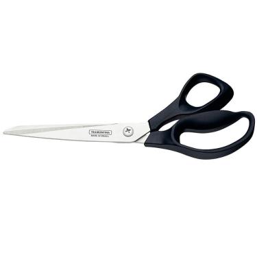 Imagem de Tesoura De Costura Tramontina Profissional Supercort Lâmina Aço Inox Cabo De Polipropileno Onix 8"