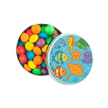 Imagem de Latinha Lembrancinha Personalizada Fundo do Mar