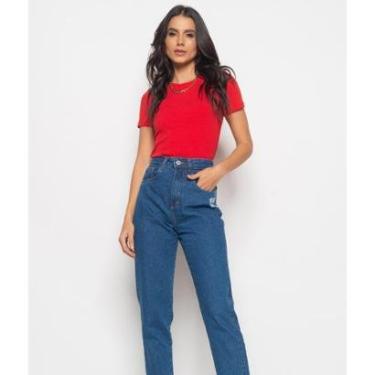 Imagem de Calça Salvatore Fashion Mom Feminina-Feminino