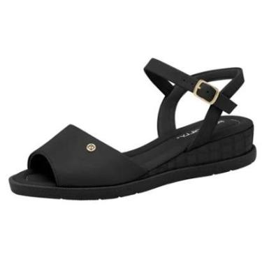 Imagem de Sandália Anabela Baixa Comfortflex Conforto 2370402-Feminino