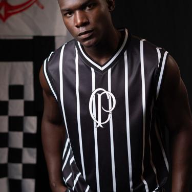 Imagem de Regata Basquete Corinthians CP Preta Masculina-Masculino