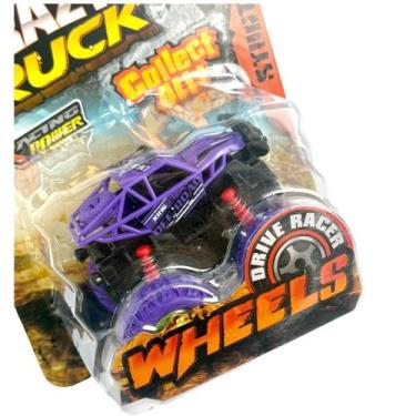 Imagem de Brinquedo Carro Crazy Truck Fricção Monster Coleção Roxo - Toys