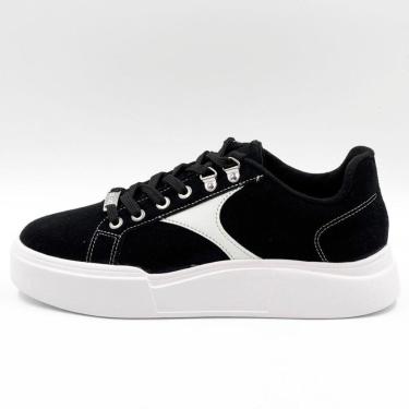 Imagem de Tênis Moleca Casual Flatform em Camurça Feminino-Feminino