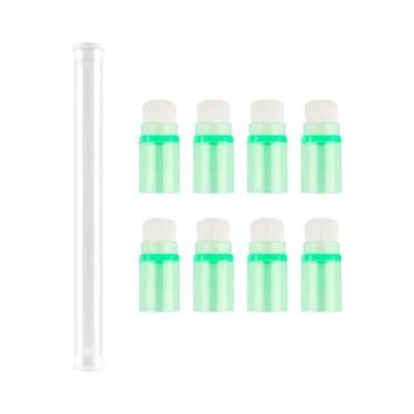 Imagem de 8 Pincéis Mini Empilháveis Para Blender, Cerdas Macias, Ferramenta De 