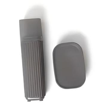 Imagem de Kit Viagem Banheiro 2 Pçs Cinza Es - 1200 - Usual Utilidades