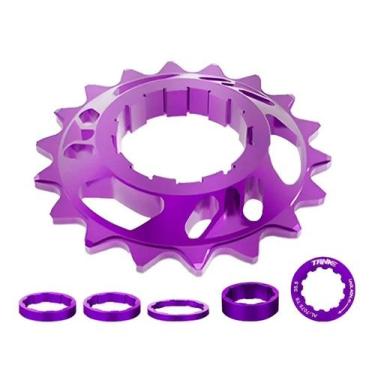 Imagem de Kit Single Conversor Cog Cassete k7 HG 18 Dentes Bike Mtb - TANKE, Rox