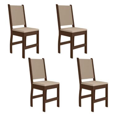 Imagem de Conjunto 4 Cadeiras Clara Poliman Moveis
