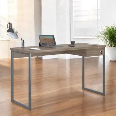 Imagem de Mesa Home Office Escrivaninha Shine 1,00 Affara Com Gaveteiro - Mobili