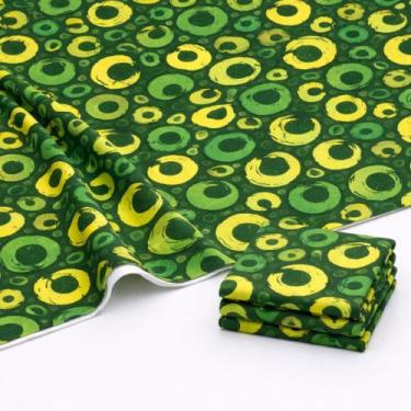 Imagem de Tecido Oxford Estampadas Ritmo do Futebol do Brasil Diversas Estampas 
