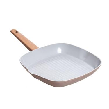 Imagem de Grill antiaderente aluminio rev cerâmico 2,1L -Fracalanza, 3 meses por
