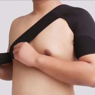 Imagem de Suporte Protetor Elastico De Ombro E Clavicula - Ideal Para Quem Pratica Atividades Físicas