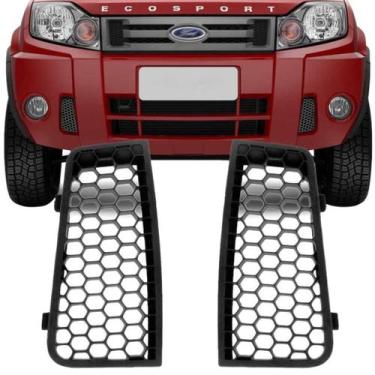 Imagem de Par de moldura da grade do parachoque da Ecosport - AutoPlast