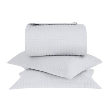 Imagem de Kit Colcha Buddemeyer 3 Peças Cama Queen Cetim Micromatelassê Bud Visi