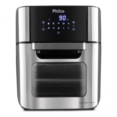 Imagem de Fritadeira Air Fryer Oven Philco PFR2250V 12L 1800W Digital 4 em 1 Prata 110V