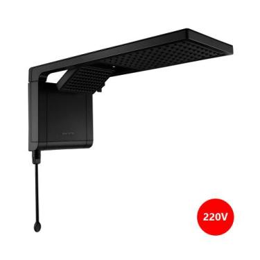 Imagem de Chuveiro Lorenzetti Acqua Duo Ultra Eletrônico Preto Fosco 220Vx7800W