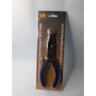 Imagem de Alicate para pesca Multifunção 6" bico curvo - LIZARD
