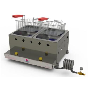 Imagem de Fritador Retangular Fritadeira PR-20G G2 Gás - PROGÁS