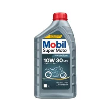 Imagem de Óleo Motor 10W30 Semi Sintético Mobil Moto 4T 4 Tempos 1L - MOBIL - 35