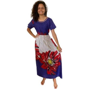 Imagem de Vestido Longo Feminino Festa Social Midi Babado Evangelico - Deeyaa, G