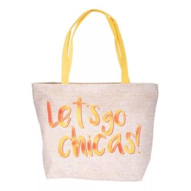 Imagem de Bolsa Praia Sacola Feminina Grande Verão P/ Viagem Passeio - PGB, Lets