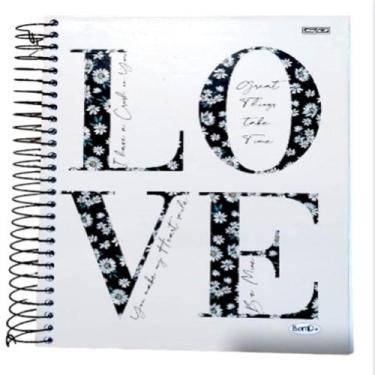 Imagem de Caderno 20 Matérias Love 320 folhas  - Bom +