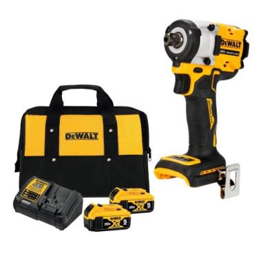 Imagem de DCF922B-B3 Chave de Impacto ATOMIC 20V MAX 406Nm + 2 Baterias 5Ah e LE