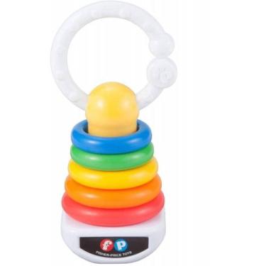 Imagem de Chocalho Fisher Price Rockastack Clacker - Mattel 