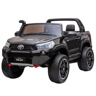 Imagem de Mini Carro Caminhonete Elétrico 24V Toyota Hilux 2 Assentos Infantil Controle Brinqway Bw-294