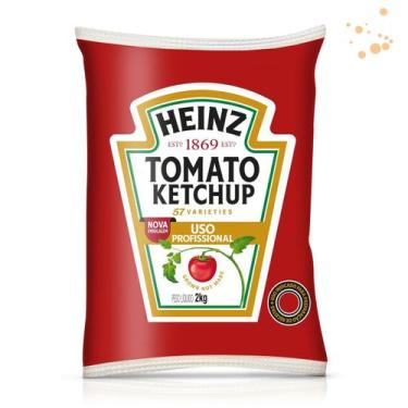 Imagem de Ketchup 2,0kg Heinz Saco Bag 2,0kg