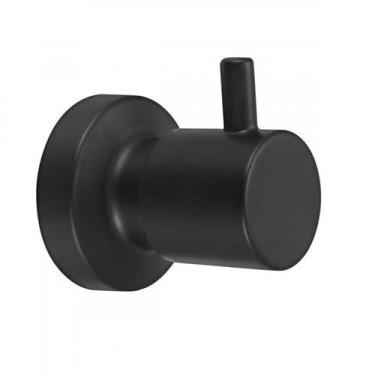 Imagem de Kit 2 Acabamentos para Registro Preto Matte Minimal Classic Meber Meta