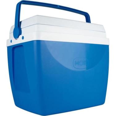 Imagem de Caixa Termica 34L. C/ALCA Azul - MOR
