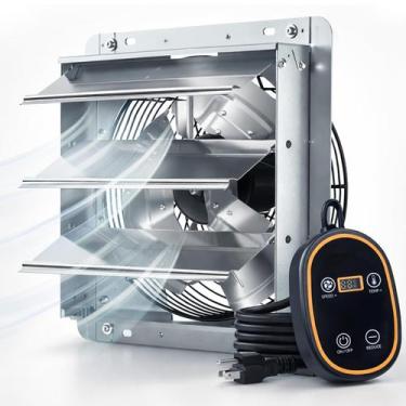 Imagem de Exaustor Amico 12" com veneziana, 1282 CFM, termostato, 110 V