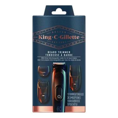 Imagem de King c. Gillette Beard Trimmerz Aparador de barba sem fio