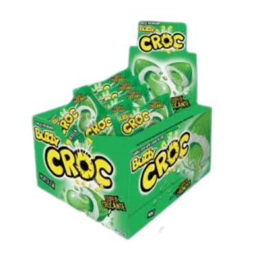Imagem de Chiclete buzzy croc hortela 172 g com 40 unidades