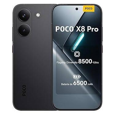 Imagem de Poco X8 Pro Black 8GB RAM 256GB AMOLED 120Hz Global - Xiaomi Poco X8 P