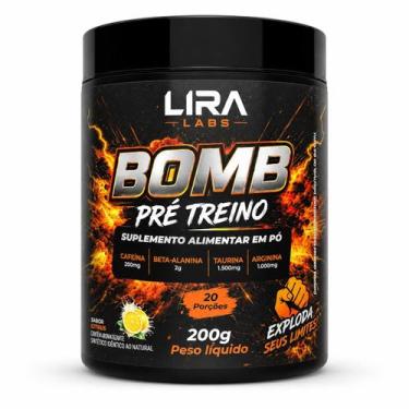 Imagem de Pre treino lira labs bomb limão ciciliano 200g