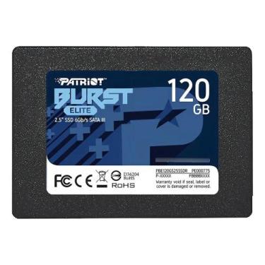 Imagem de SSD Disco Sólido Interno Sata III 2,5" 120GB Burst Elite Pat - Congrat