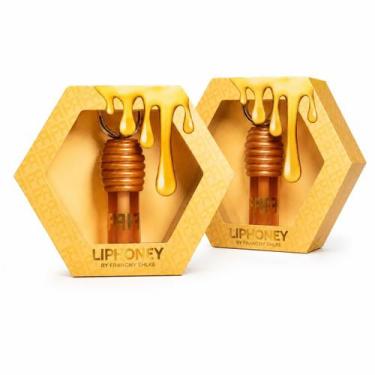 Imagem de Kit 2 LipHoney Gloss Honey Mel Hidratante Labial - Sem marca
