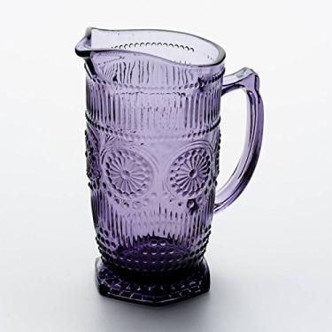 Imagem de Jarra Aubusson Lilás - 1 Litro - em Vidro - Bon Gourmet