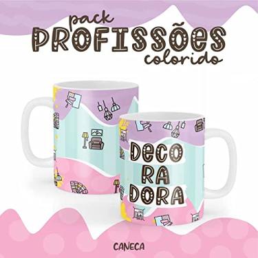 Imagem de Caneca Cerâmica Color Profissão Decoradora