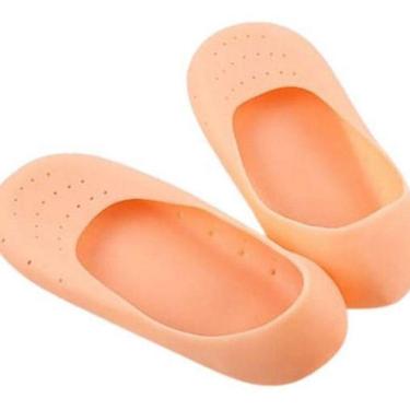 Imagem de Meias Silicone Gel Hidratante Protetora Para Os Pés