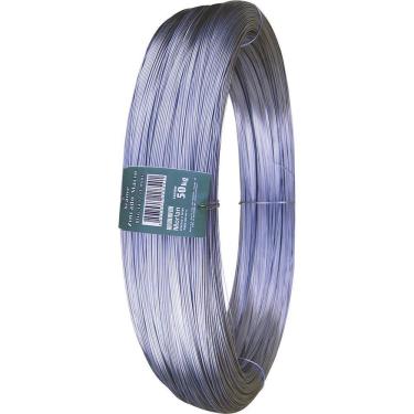 Imagem de Arame Liso Galvanizado Morlan 14 Industrial Rolo 50Kg