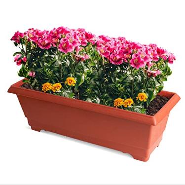 Imagem de Vaso Jardineira Arqplast Terracota Grande 50cm